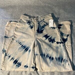 BDG Urban Outfitters High and Wide Tie Dye Pants. NWT